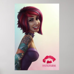 Póster Senhora Realista