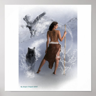 Póster Senhora Shaman