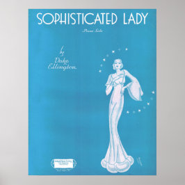 Poster Senhora sofisticada de 1933