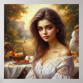 Poster Senhora Victoriana Encantadora