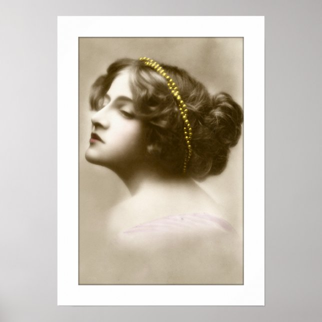 Poster senhora vitoriana cameo pose (Frente)