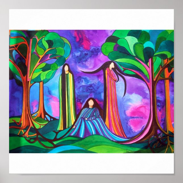 Póster Senhoras da Floresta (Frente)