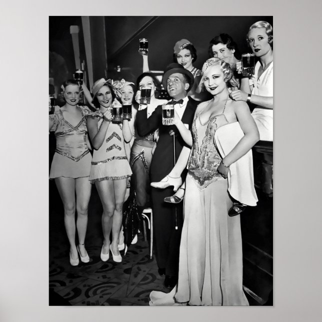 PÓSTER SENHORAS ORIENTADAS À NOITE - PROIBIÇÃO (Frente)