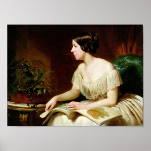 Póster Senhorita Anne Pratt, botânico famoso