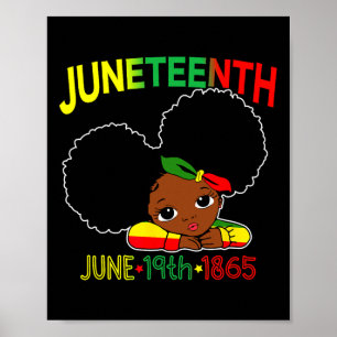 Poster Senhorita Celebração 19 de junho de 1865 Junho Bla