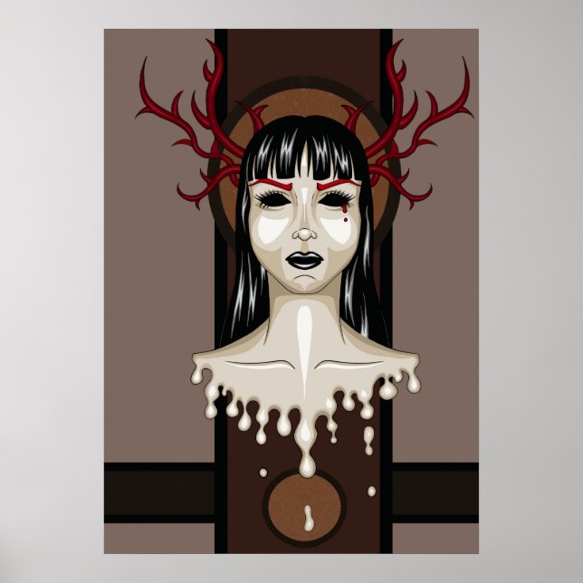 Poster Senhorita D. (Frente)