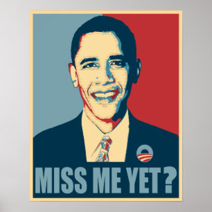 Poster Senhorita Me Ainda de Obama?