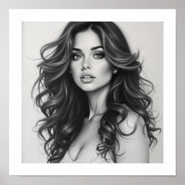 Poster Senhorita mulher