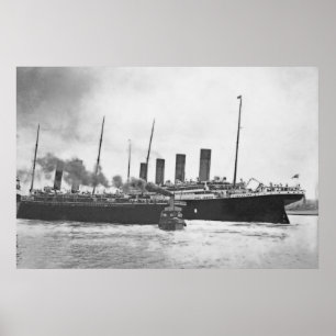 Poster Senhorita próxima titânica