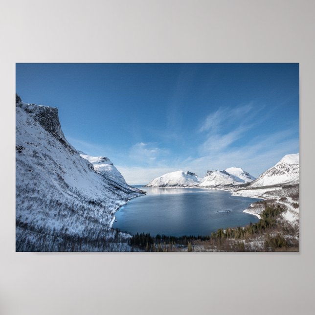 Poster Senja Noruega (Frente)