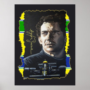 Poster Senna Painting