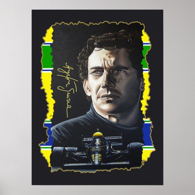 Poster Senna Painting (Frente)