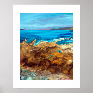 Poster Sennen Cove no oeste da Cornualha