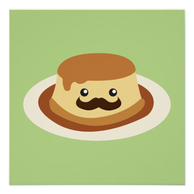 Póster Señor Flan (Frente)