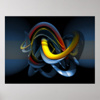 Póster Sensação de Beijo Frio