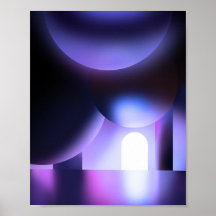 Sensação de calor Design gráfico roxo abstrato