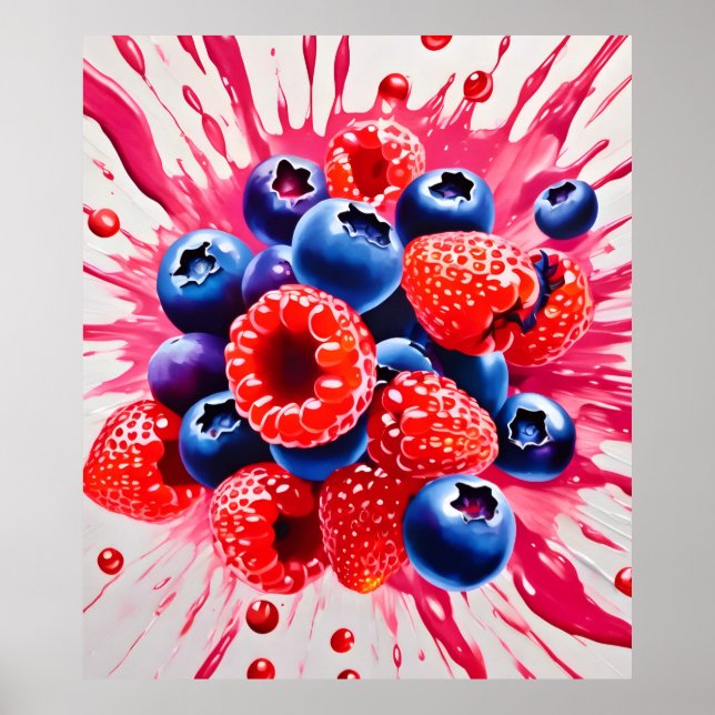 Poster Sensação de Summer Berry (Frente)