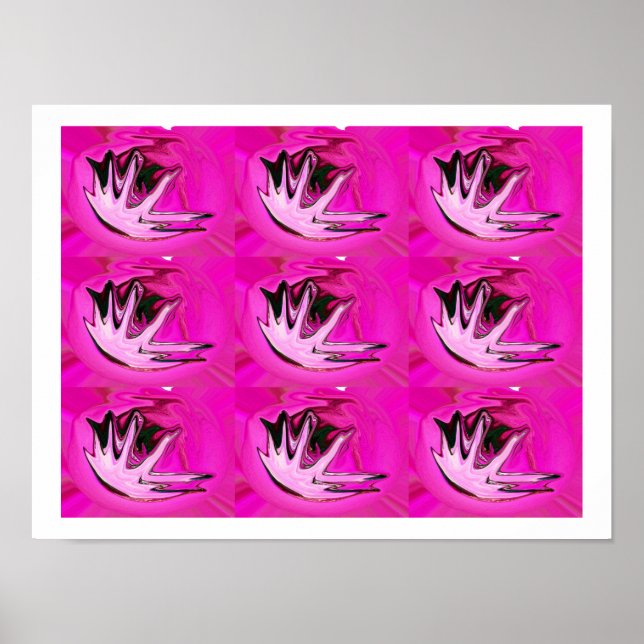 Póster Sensações Rosa (Frente)