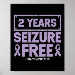Poster Sensibilidade à epilepsia 2 anos Faixa de Opções L