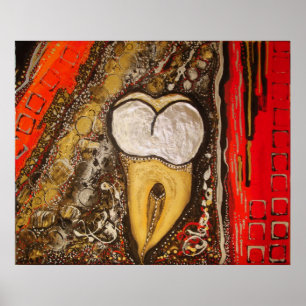 Póster Sensibilidade de dente A014