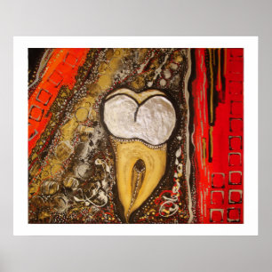 Póster Sensibilidade de dente A014