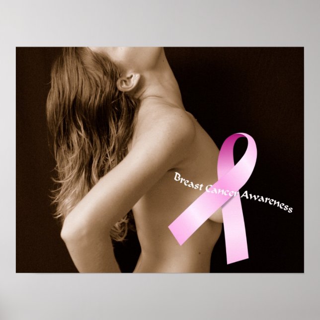 Póster Sensibilização do Cancer da Mama (Frente)