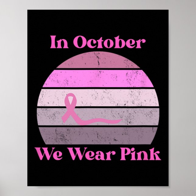 Poster Sensibilização do Cancer da Mama (Frente)