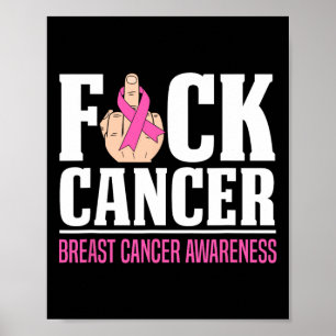 Poster Sensibilização do Cancer da Mama do cancer
