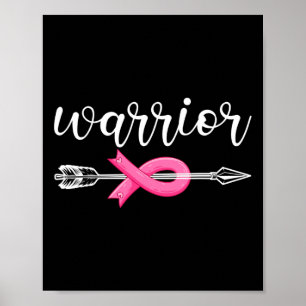 Poster Sensibilização do Cancer da Mama do Guerreiro do C
