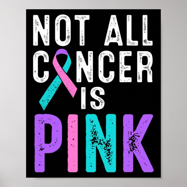Poster Sensibilização Do cancer Nem Todos Os Canceres São (Frente)