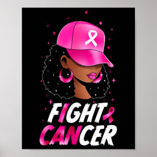 Poster Sensibilização do Cancer para as mulheres negras