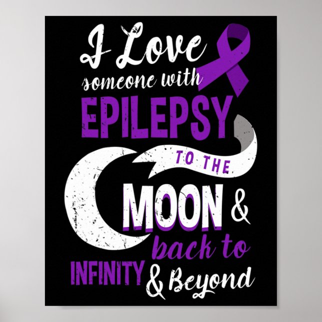 Poster Sensibilização Epilepsia - Filho Amor Filha Pai Mã (Frente)