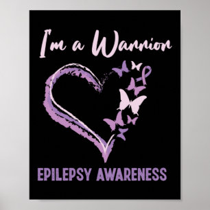 Poster Sensibilização Epilepsia Sou uma Borboleta do Co