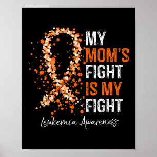 Poster Sensibilização Laranja A Minha Luta De Mãe É