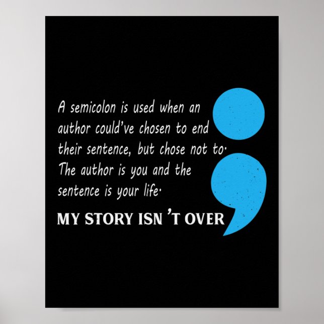 Poster Sensibilização para a Depressão Suicida (Frente)