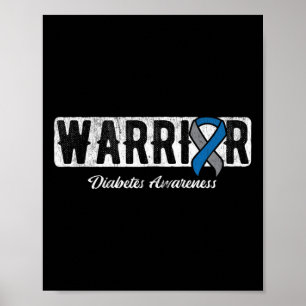 Poster Sensibilização para a Diabetes do Guerreiro