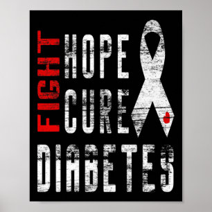 Poster Sensibilização para a diabetes tipo 1 - Diabetes p