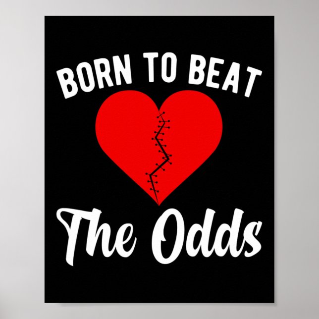 Poster Sensibilização para a Doença Cardíaca Congênita do (Frente)