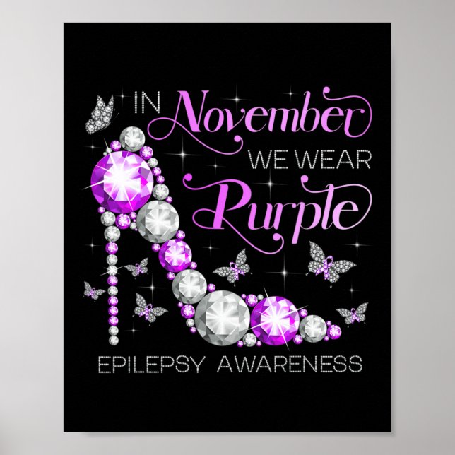 Poster Sensibilização para a Epilepsia Em Novembro Vestim (Frente)