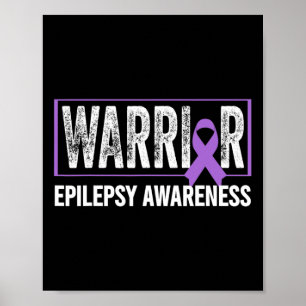 Poster Sensibilização para a Epilepsia - Guerreiro da Con
