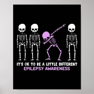 Poster Sensibilização para a Epilepsia Tudo bem ser um po