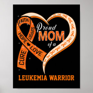 Poster Sensibilização Para A Leucemia Orgulha Mãe De Um G