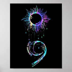 Poster Sensibilização para a prevenção do suicídio Escolh