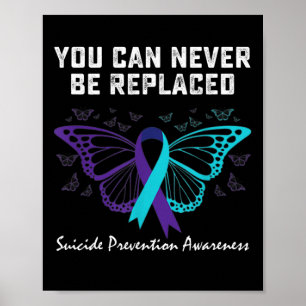 Poster Sensibilização Para A Prevenção Do Suicídio Nunca