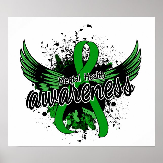 Póster Sensibilização para a saúde mental 16 (Frente)