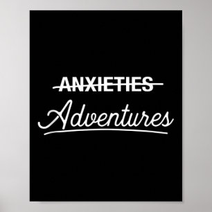 Poster Sensibilização para a Saúde Mental Camisa Aventura