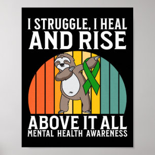 Poster Sensibilização para a saúde mental Crianças Guerre