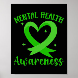 Poster Sensibilização para a Saúde Mental da Faixa Verde