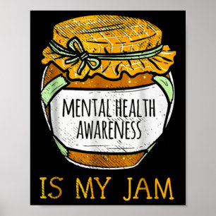 Poster Sensibilização Para A Saúde Mental É Meu Emperrame