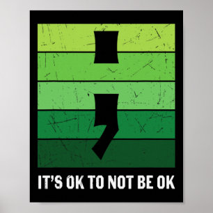 Poster Sensibilização Para A Saúde Mental Está Tudo Bem N